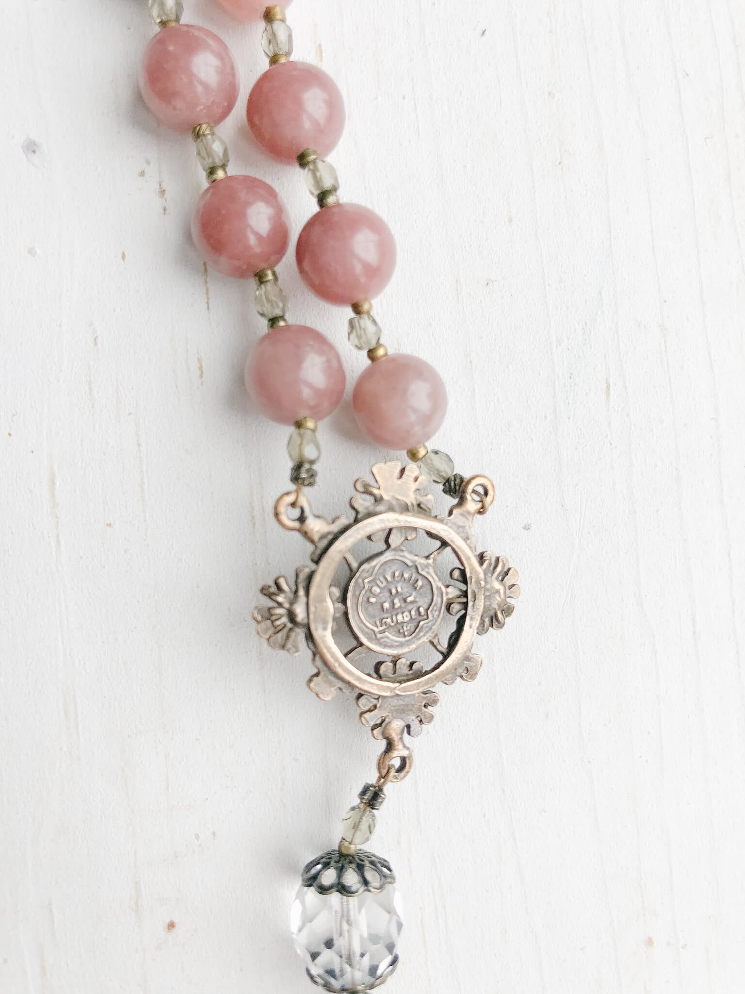 Our Lady's Garden Rosary - Beautiful Handmade Catholic Prayer Beads for Devotion & Meditation | Perfect for Home Altar, Church Use & Spiritual Gifts