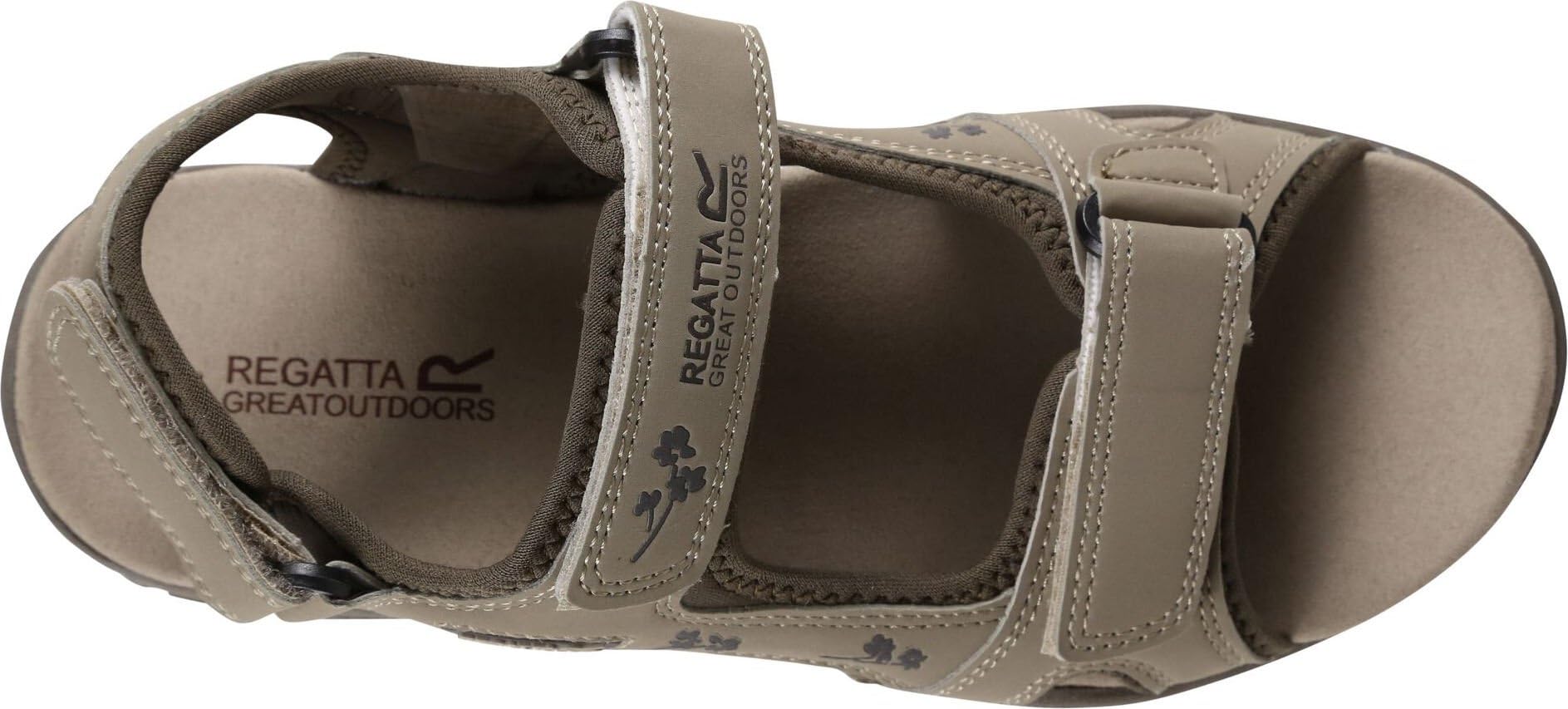 Regatta Women's Haris Walking Sandals - Comfortable & Supportive Outdoor Sandals for Hiking, Travel & Summer Adventures