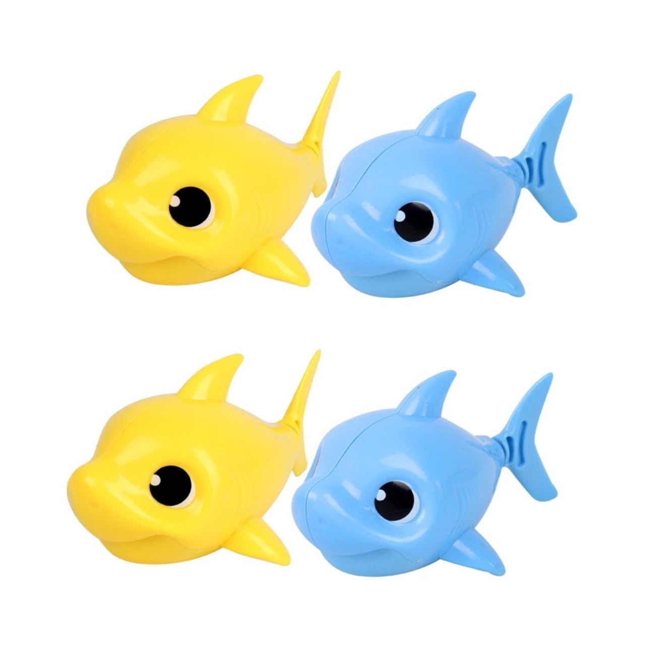 BCOATH 4 Pack Wind Up Bath Toys - Swimming Clockwork Fish Bath Toys for Kids, Fun Bathtime Water Play for Toddlers & Babies - Perfect for Bath Time, Pool Parties & Sensory Play