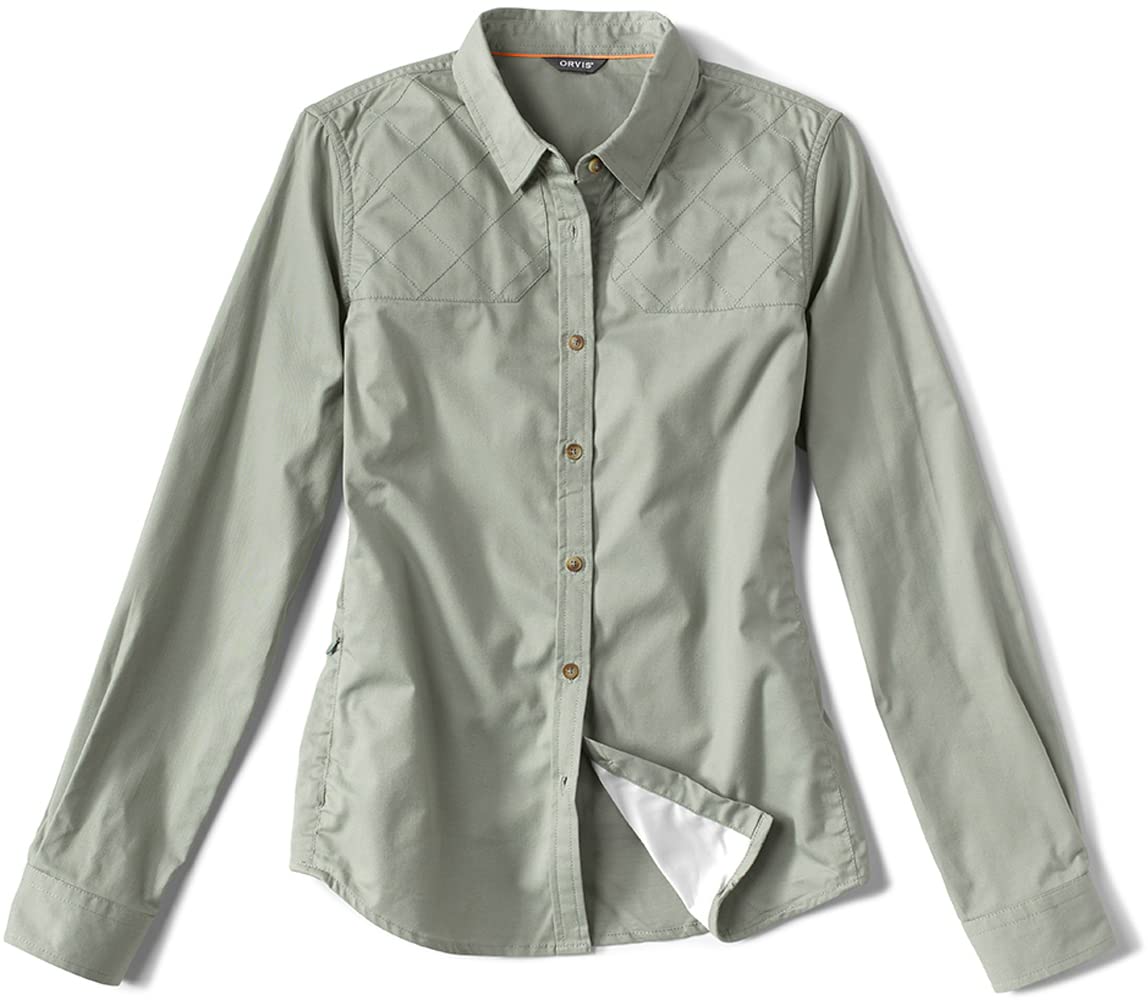 Orvis Women's Midweight Shooting Shirt - Comfortable & Durable Hunting Shirt for Women | Perfect for Outdoor Adventures, Hunting & Casual Wear