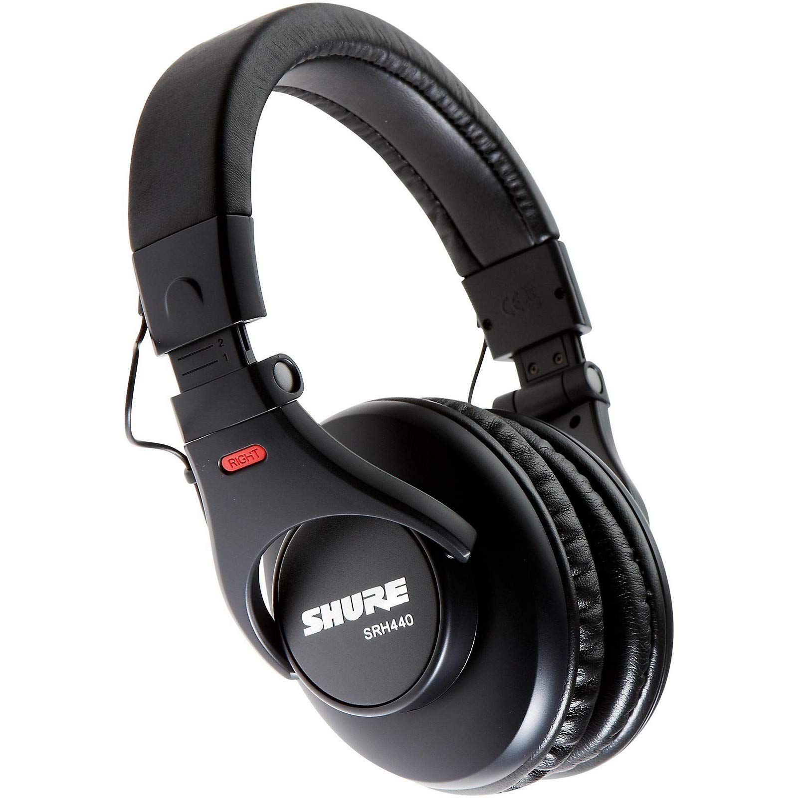 Sennheiser MK8 Professional Large-Diaphragm Condenser Microphone & Shure SRH440 Studio Headphones Bundle - Perfect for Podcasting, Voice Over, Music Recording & Home Studio Setup