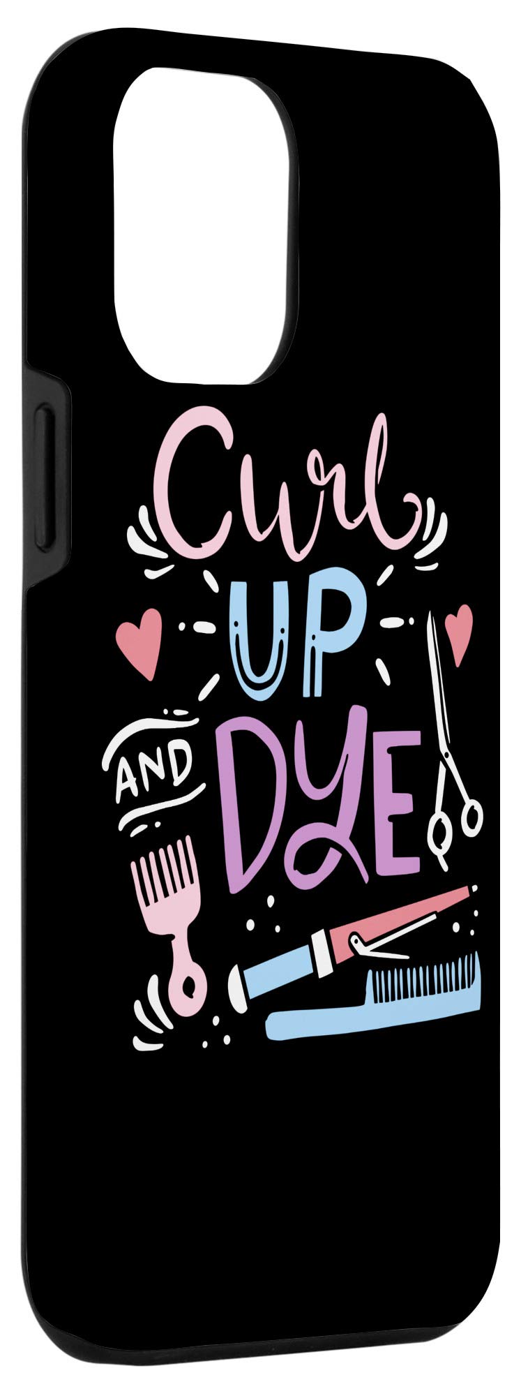 iPhone 12 Pro Max Case for Hair Stylists - Shockproof Protective Phone Cover for Salon Professionals - Perfect for Hairdressers, Barbers & Beauty Experts at Work
