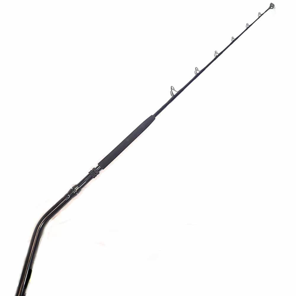Capt. Harry’s Blackout Series Wahoo Special Conventional Fishing Rod - Saltwater Offshore Trolling for Big Game Fish Like Tuna and Marlin