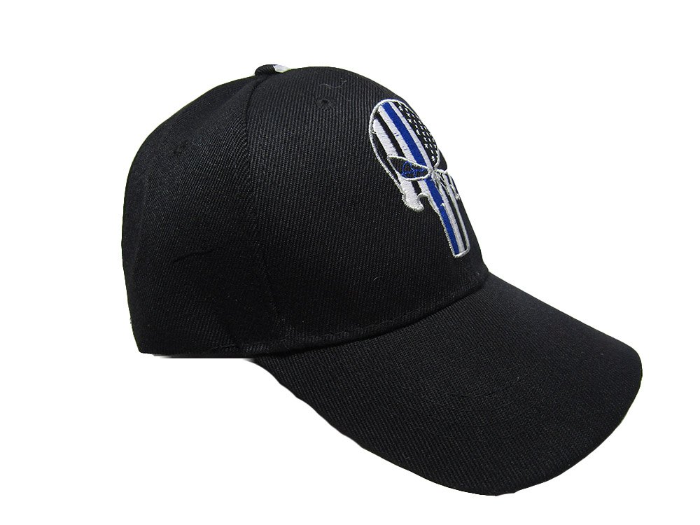 Thin Blue Line Police Hat - USA Flag Baseball Cap for Law Enforcement & First Responders - Perfect for Duty, Patrol & Everyday Wear