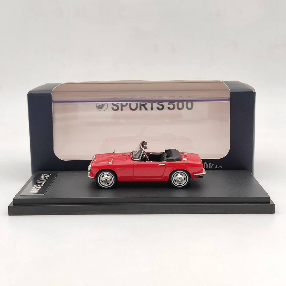 1:43 Scale Honda S500 AS280 Sport 500 Red Resin Model Car - Limited Edition Collectible - Perfect for Car Enthusiasts, Display Cases, and Gift Giving