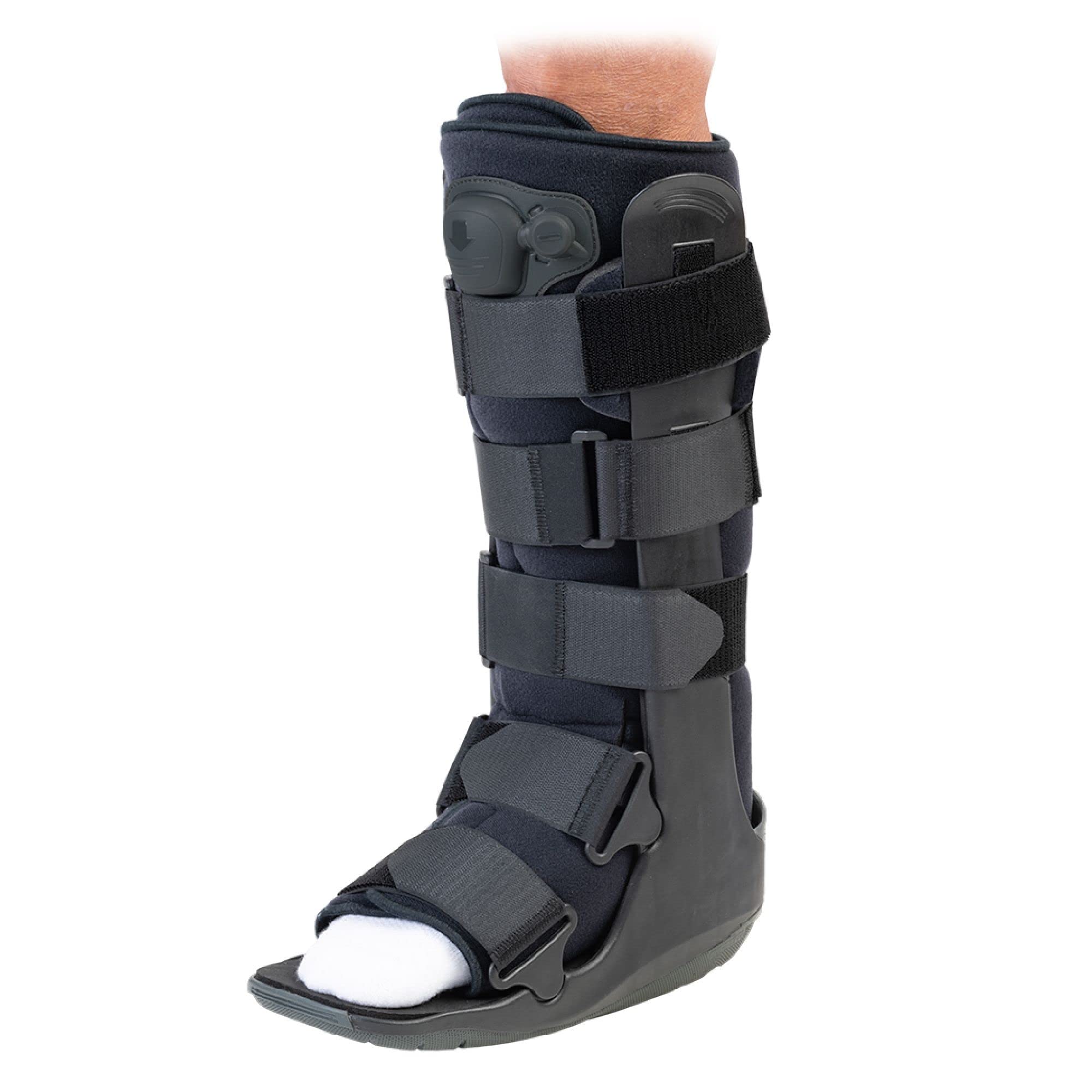 Breg SoftGait Air Walker Boot - Tall & Large Size for Men & Women - Ankle & Foot Support for Injuries, Fractures, Sprains - Ideal for Post-Surgery Recovery & Mobility Assistance