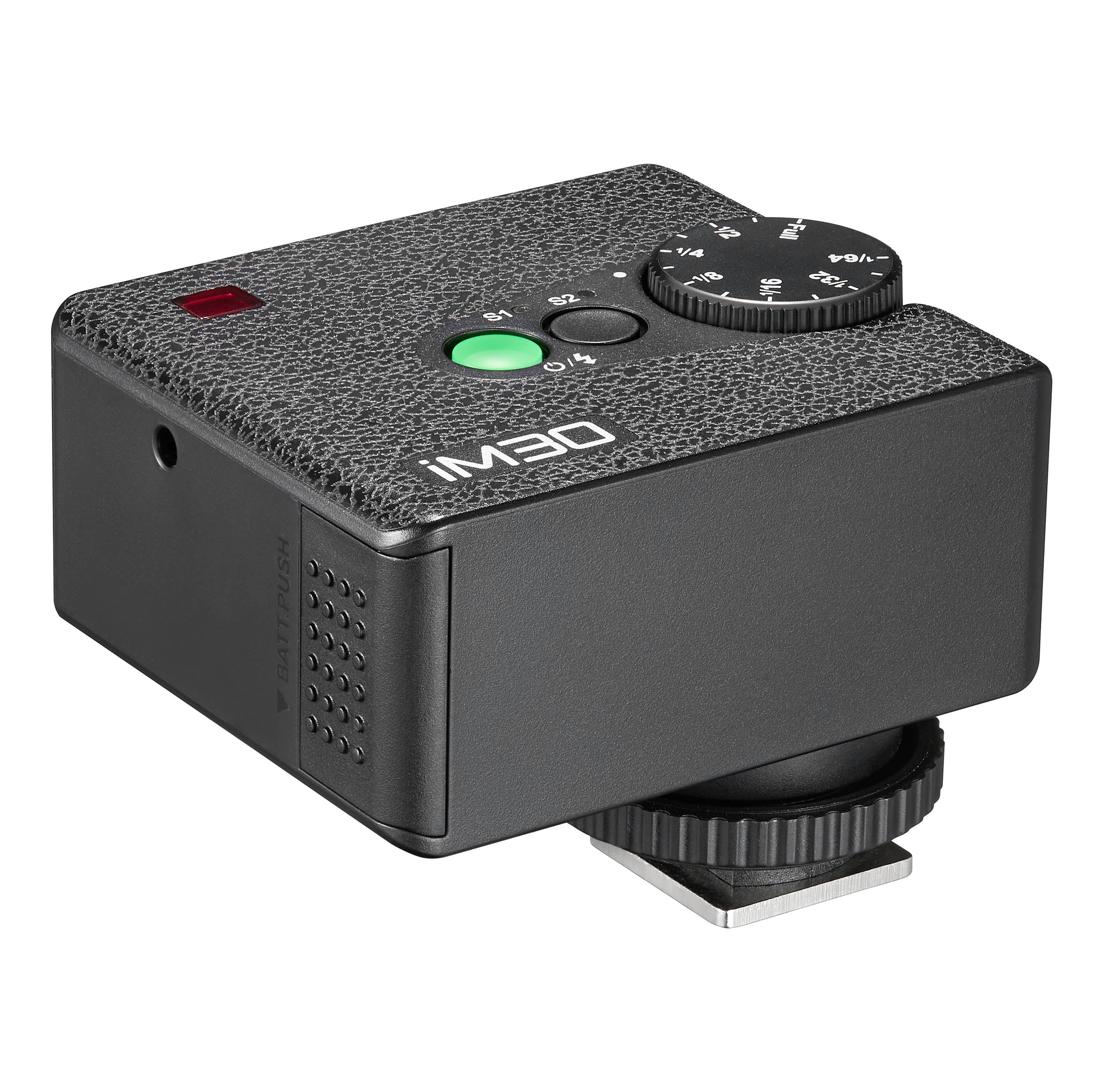 iFlash iM30 Compact Manual Camera Flash for DSLR & Mirrorless Cameras - Perfect for Portrait, Wedding, and Event Photography