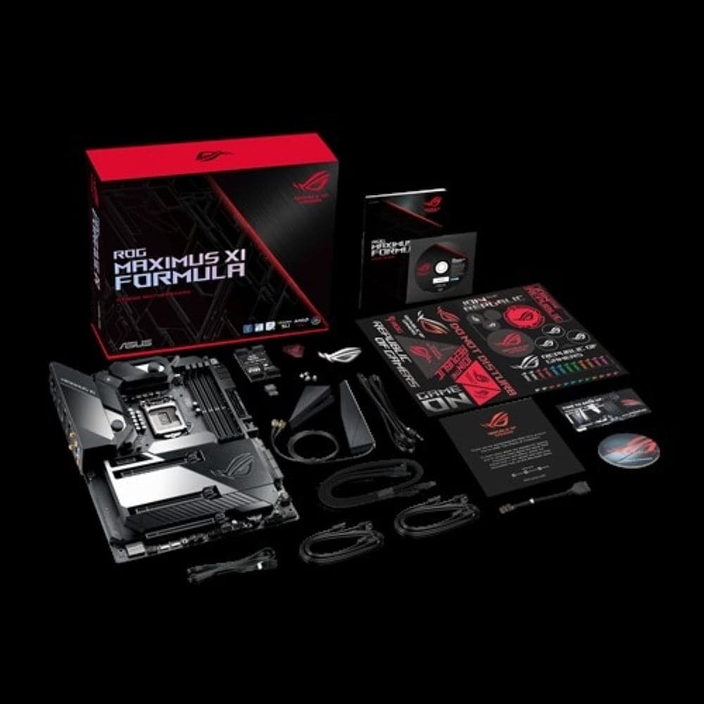 ASUS ROG Maximus XI Formula Z390 ATX Gaming Motherboard - LGA 1151 Socket, DDR4, WiFi, 3-Year Warranty - Perfect for High-End PC Builds & Extreme Gaming Rigs