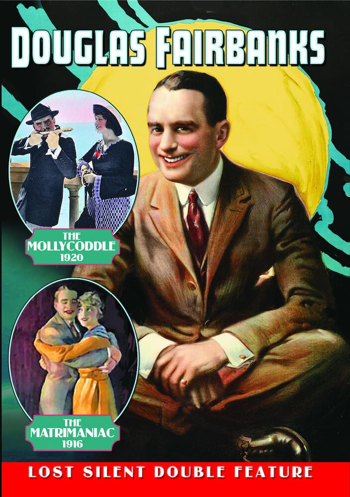 Douglas Fairbanks Double Feature: The Mollycoddle & The Matrimaniac - Classic Silent Film Collection for Movie Enthusiasts | Perfect for Film Studies, Vintage Cinema Nights, and Classic Hollywood Fans