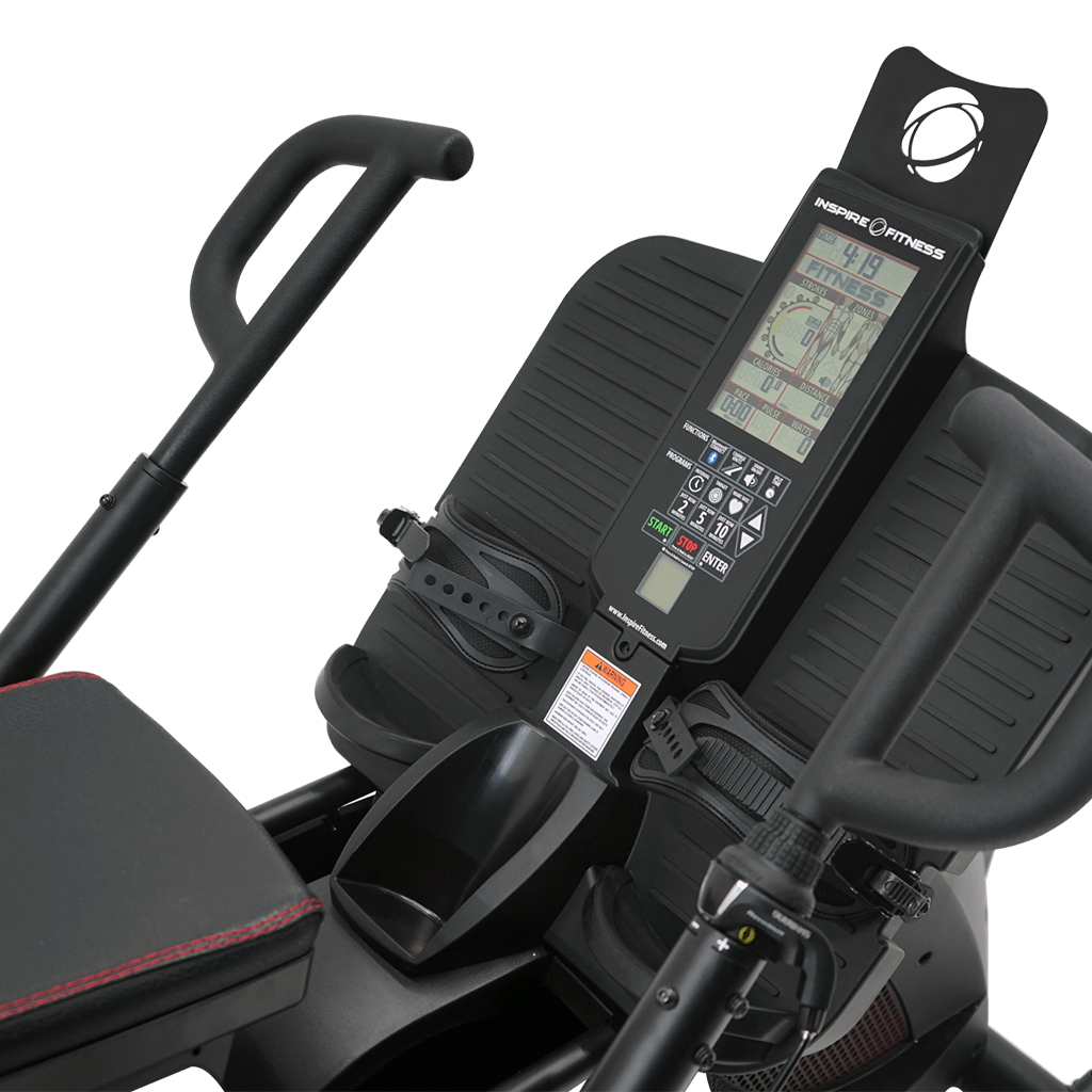 Inspire CR2.5 Bluetooth Rowing Machine - Smart Cross Trainer with LCD Console & App Connectivity - Perfect for Home Gym, Cardio Workout & Full Body Exercise