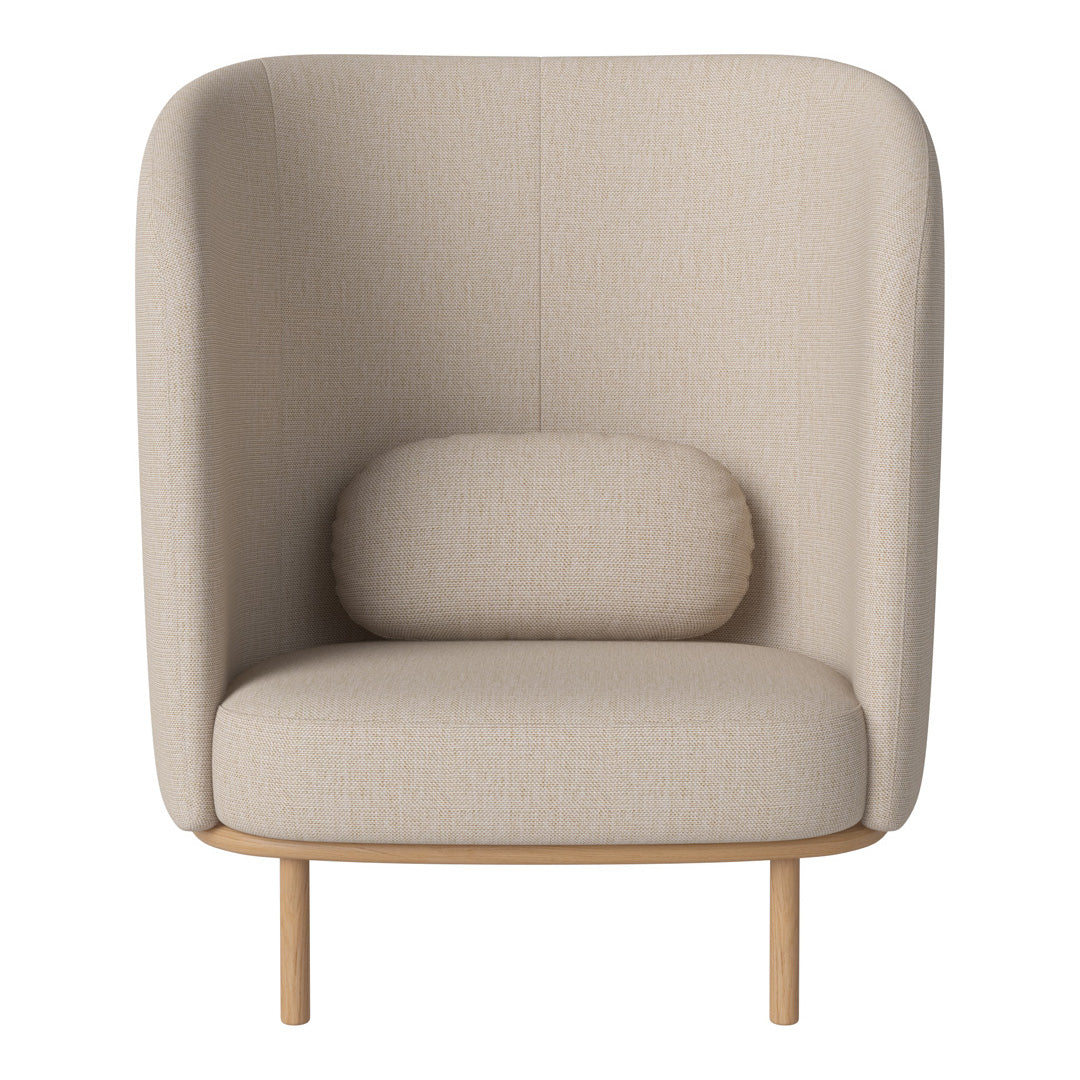 Fuuga Modern Nesting Armchair Set of 2 - Space Saving Stackable Lounge Chairs for Small Living Room, Bedroom or Office - Comfortable Accent Seating for Home Decor