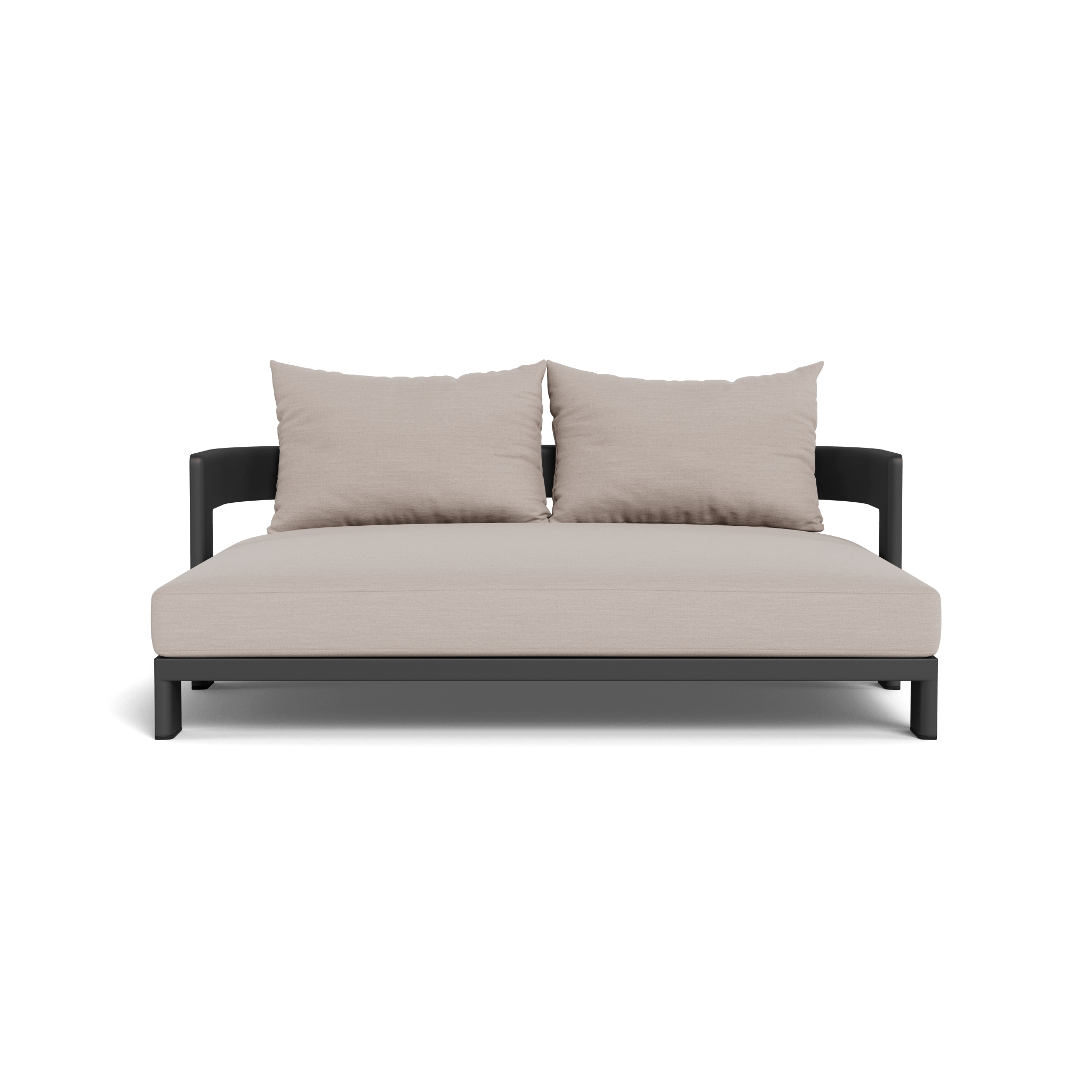 Victoria Aluminum Daybed - Lightweight & Durable Outdoor Patio Lounger for Poolside, Garden, or Backyard Relaxation