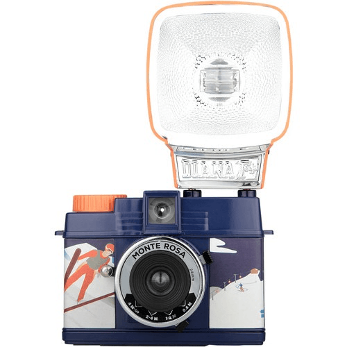 Lomography Diana Mini 35mm Film Camera with Built-in Flash (Monte Rosa) - Vintage Style Photography for Travel & Creative Shooting