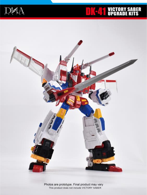 DNA Design DK 41 Upgrade Kit for HasLab Victory Leo - Transformers Action Figure Accessories for Collectors - Perfect for Display and Customization