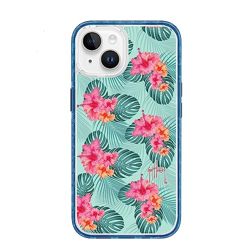 Floral | Deep Sea Blue