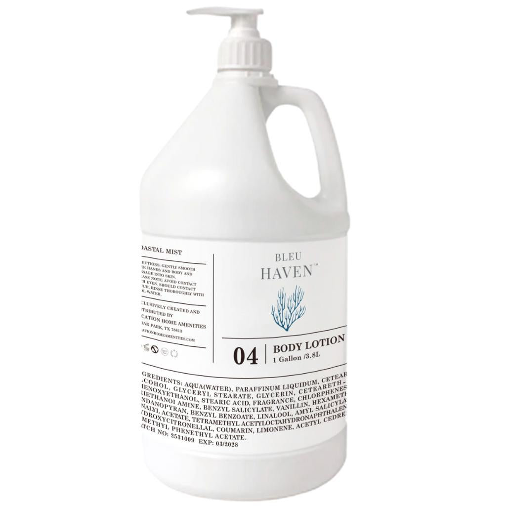 Bleu Haven Coastal Mist Body Lotion Refill - Hydrating Moisturizer for Dry Skin | Perfect for Home Spa, Travel & Daily Skincare Routine