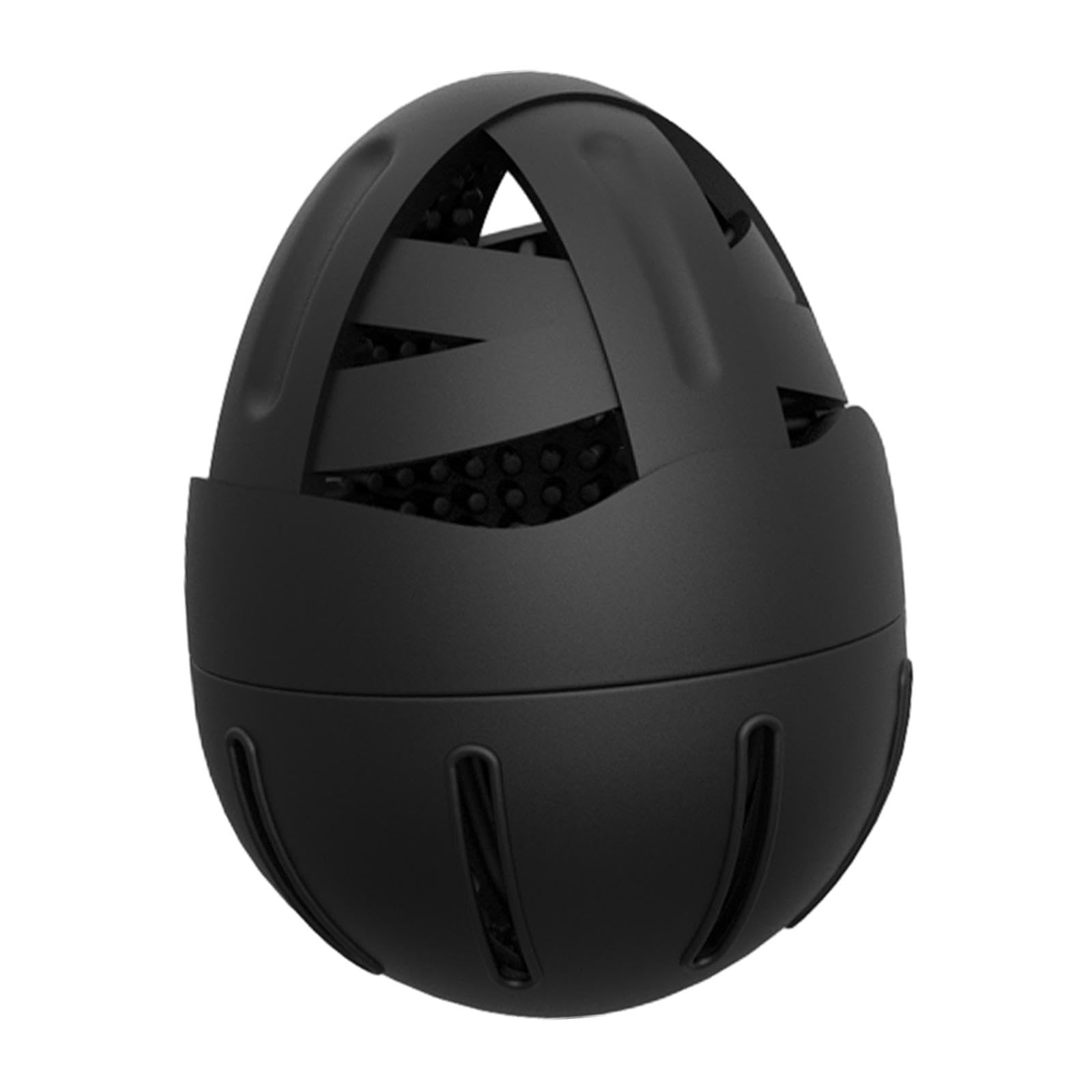 CALANDIS® Egg Scrubber - Soft Reusable Kitchen Gadget for Washing Eggs (7.3x5.5cm, Black) | Multipurpose Egg Cleaner | Perfect for Farm Fresh Eggs, Organic Produce & Meal Prep