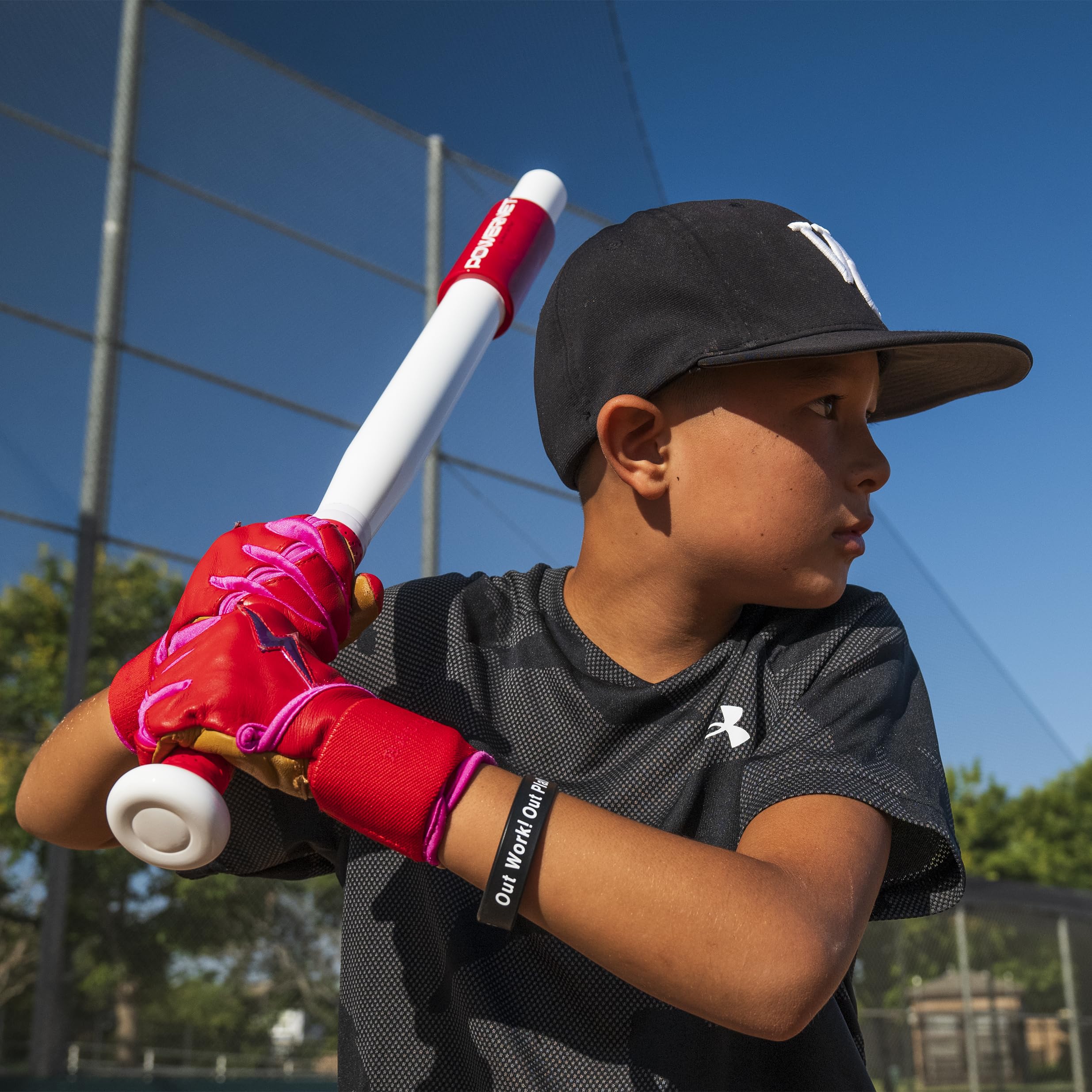 PowerNet Sweet Spot Training Bat with 3.2