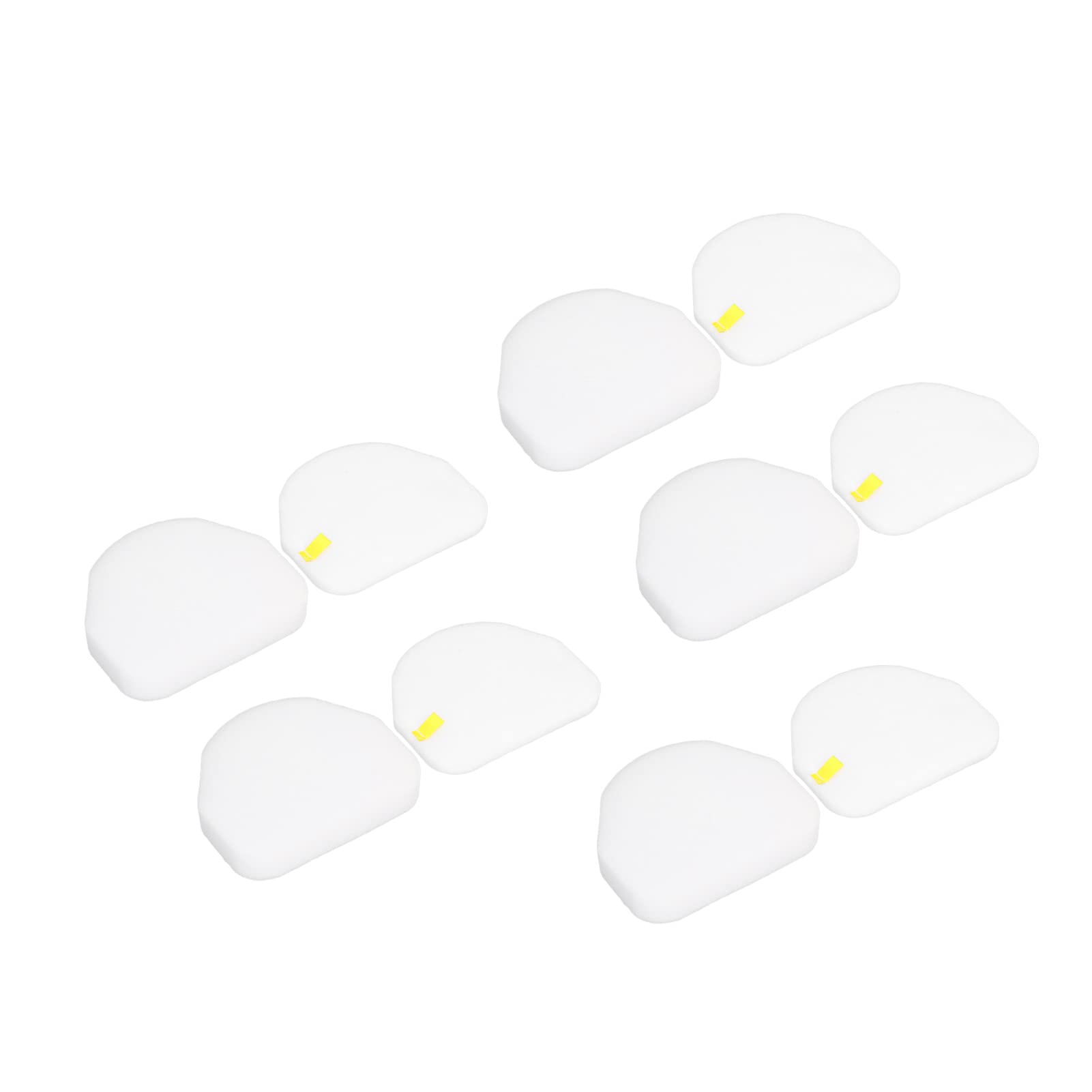 5-Pack Detachable Vacuum Cleaner Filter Cotton Set - Safe & Washable Replacement Filters for Home, Living Room, Pet Hair & Allergen Removal - Compatible with Most Vacuum Models