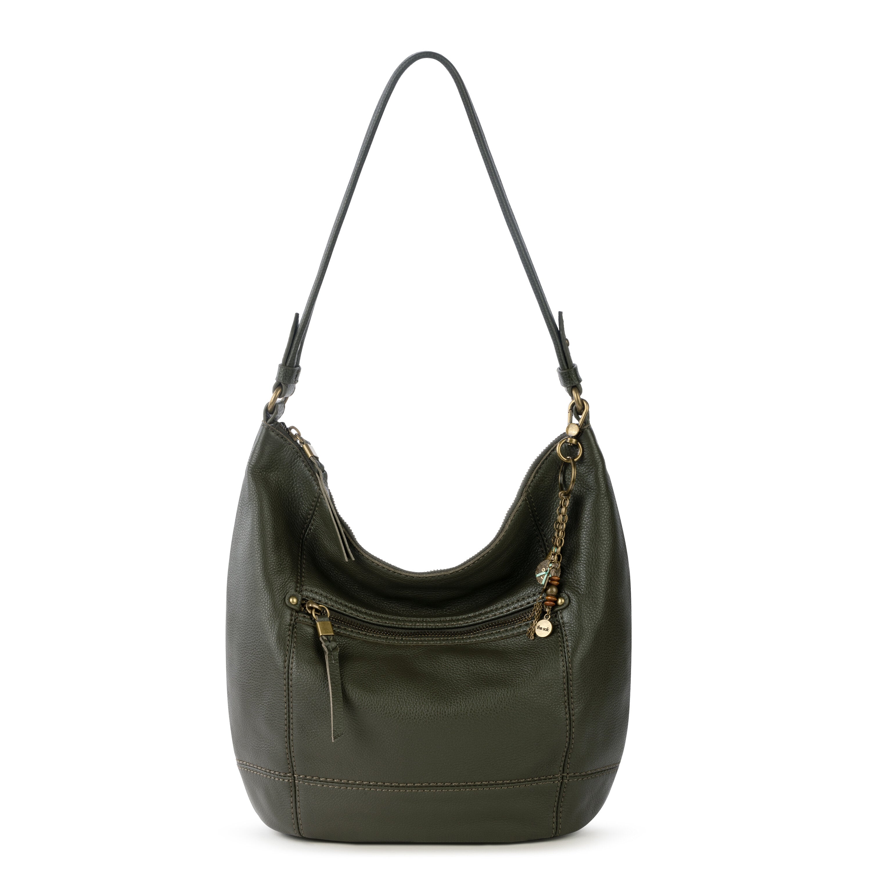 Premium Genuine Leather Hobo Bag with Smartphone Pocket - Perfect Gift Set for Women - Ideal for Work, Travel & Everyday Use