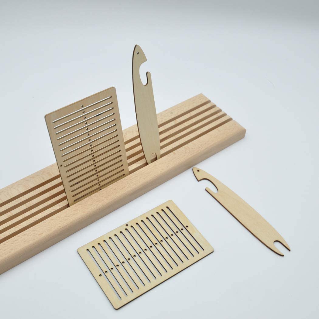 AHOHOS Wooden Weaving Loom Kit - DIY Craft Supplies for Adults, Multi-Functional Weaving Frame for Tapestry & Table Loom - Perfect for Home Decor, Wall Art & Handmade Gift Making
