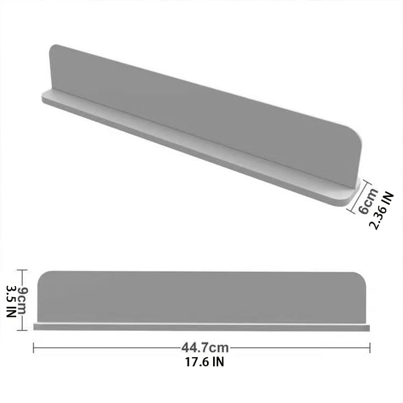 Premium Silicone Sink Splash Guard - Waterproof Kitchen Island Backsplash Protector, Non-Slip Sink Accessory for Countertop (Grey) | Ideal for Cooking, Dishwashing & Keeping Kitchen Dry