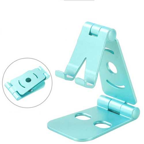 Bakeey™ WQ 02 Universal Adjustable Foldable ABS Desktop Stand - Phone & Tablet Holder for Home, Office, Kitchen, and Bedroom Use