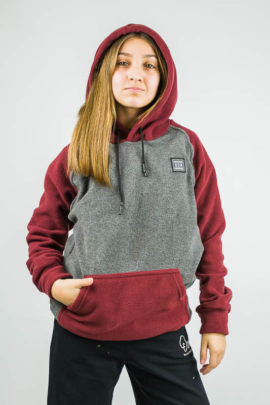 OCN Kids Polar Fleece Hoodie - Warm Winter Jacket for Boys & Girls - Perfect for Outdoor Play & School Activities