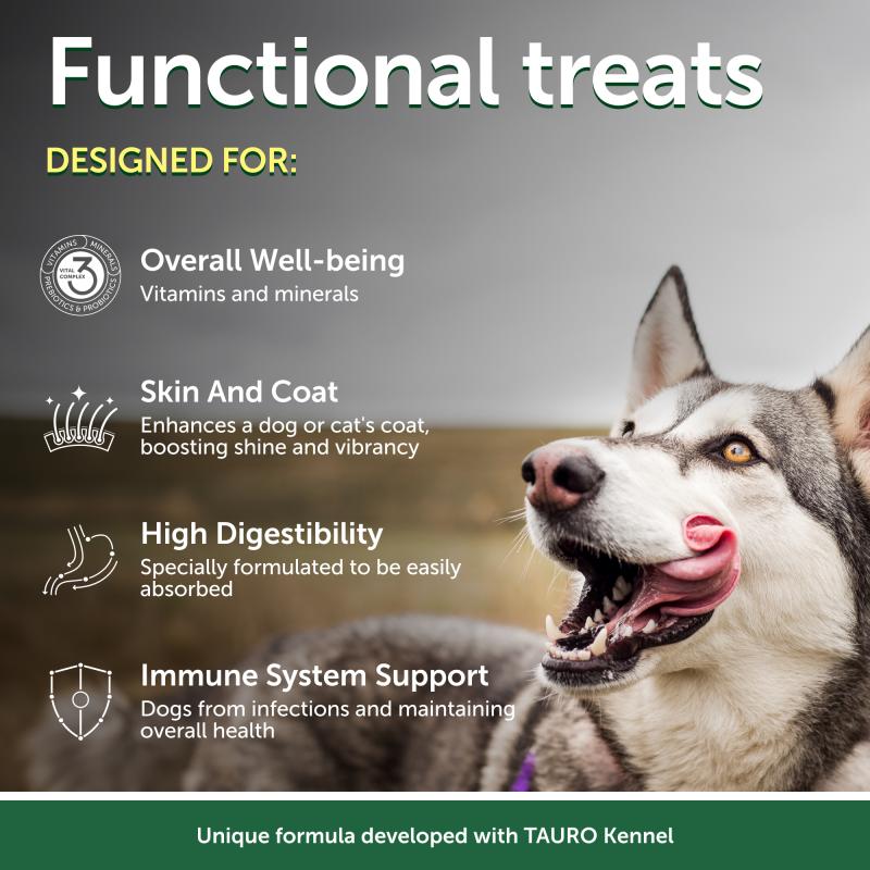 Premium Digestive Support Dog Treats with White Fish & Rice - Healthy Snacks for Adult Dogs - Ideal for Training, Rewards & Digestive Health