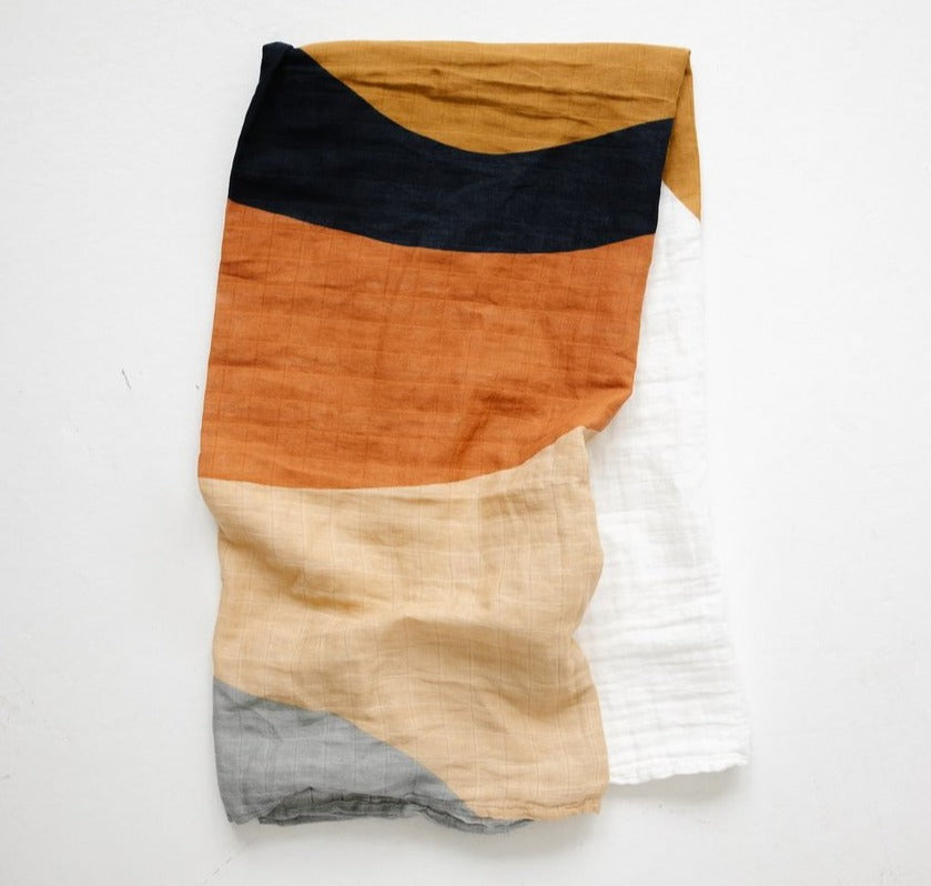 Soft Organic Cotton Muslin Swaddle Blanket for Babies - Breathable & Lightweight for Newborns - Perfect for Swaddling, Nursing, and Stroller Use