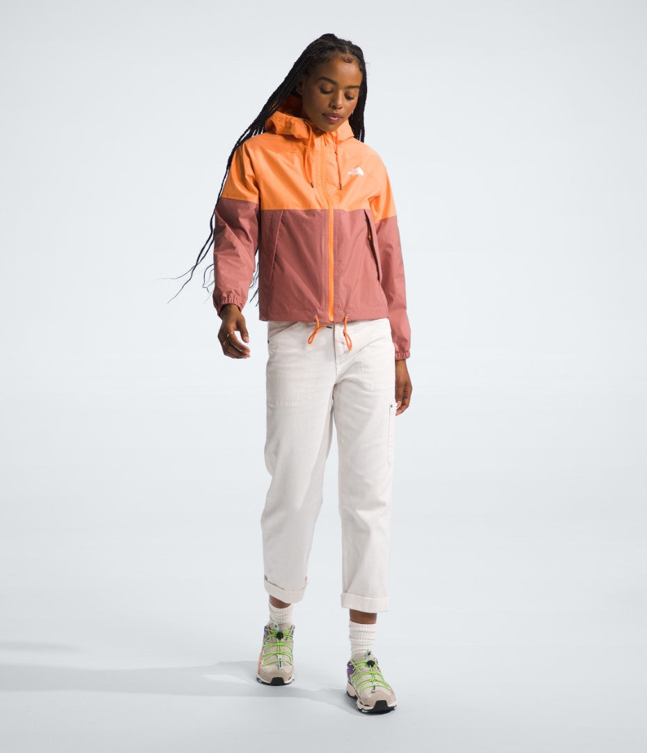 Antora Women's Waterproof Rain Jacket - Lightweight Windproof Hooded Coat for Outdoor Hiking & Commuting - Perfect for Rainy Season & Fall Weather