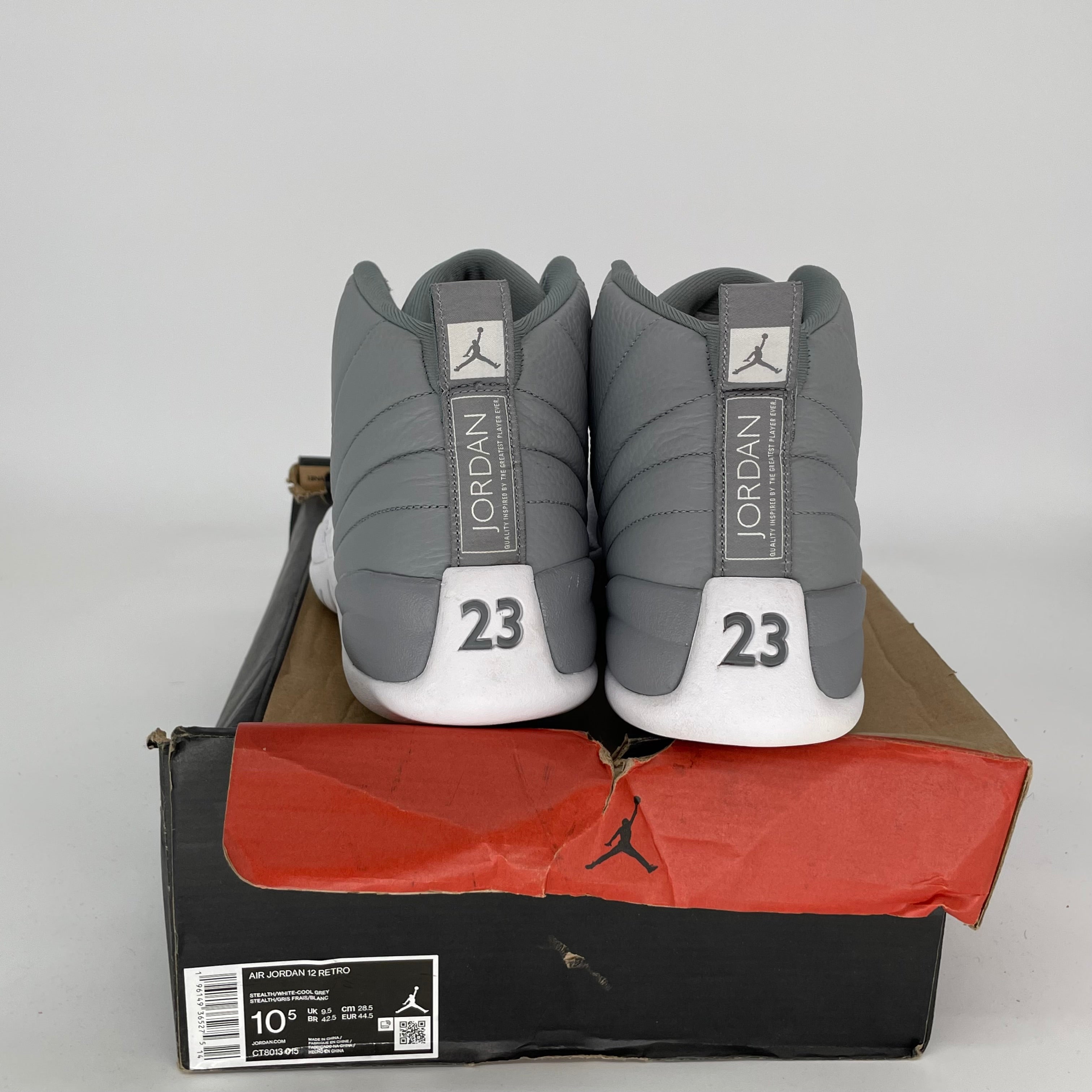 AIR JORDAN 12 STEALTH Men's Basketball Shoes Size 10.5 - CT8013-015 | Retro Sneakers for Running, Training & Streetwear Fashion