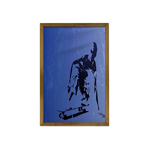 Violet Blue Black