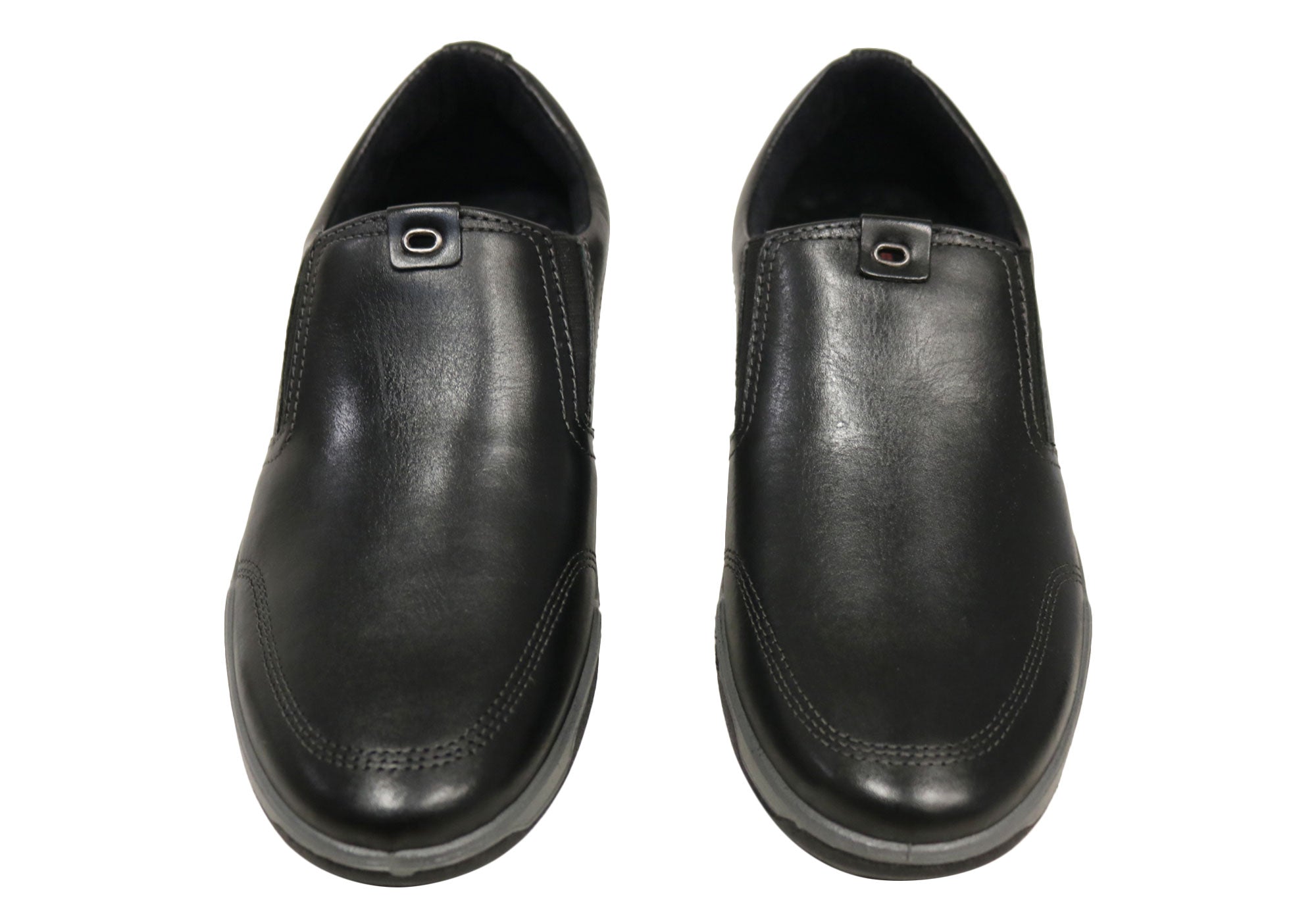 Lincoln Men's Leather Slip-On Comfort Casual Shoes - Handmade in Brazil - Perfect for Work, Travel & Everyday Wear