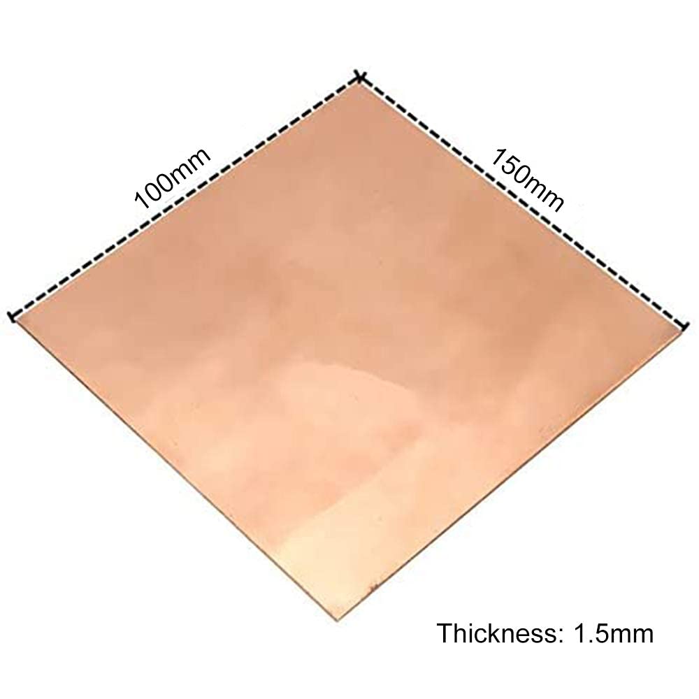 Pure Copper Sheet 1.5mm x 4