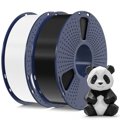 2kg Pla Plus Black+white