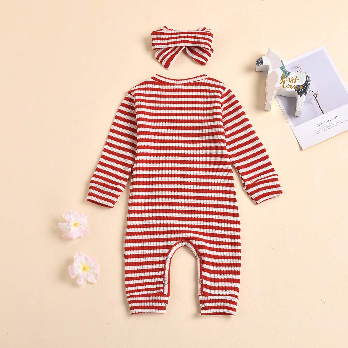 Newborn Baby Girl Romper Bodysuit - Soft Cotton One-Piece Jumpsuit Outfit for Infants 0-24 Months | Perfect for Playtime, Photo Shoots & Special Occasions