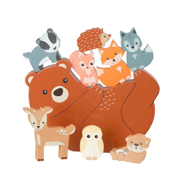 Woodland Animal Balancing Game - Fun & Educational Toy for Kids - Perfect for Family Game Nights & Preschool Learning Activities