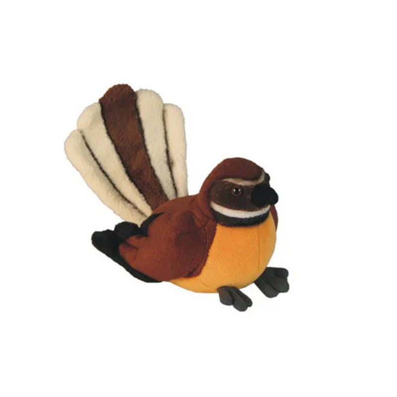 Real Sound Fantail Soft Toy - Plush Stuffed Animal with Chirping Sounds for Kids, Babies & Toddlers - Perfect for Cuddling, Playtime & Nursery Decor