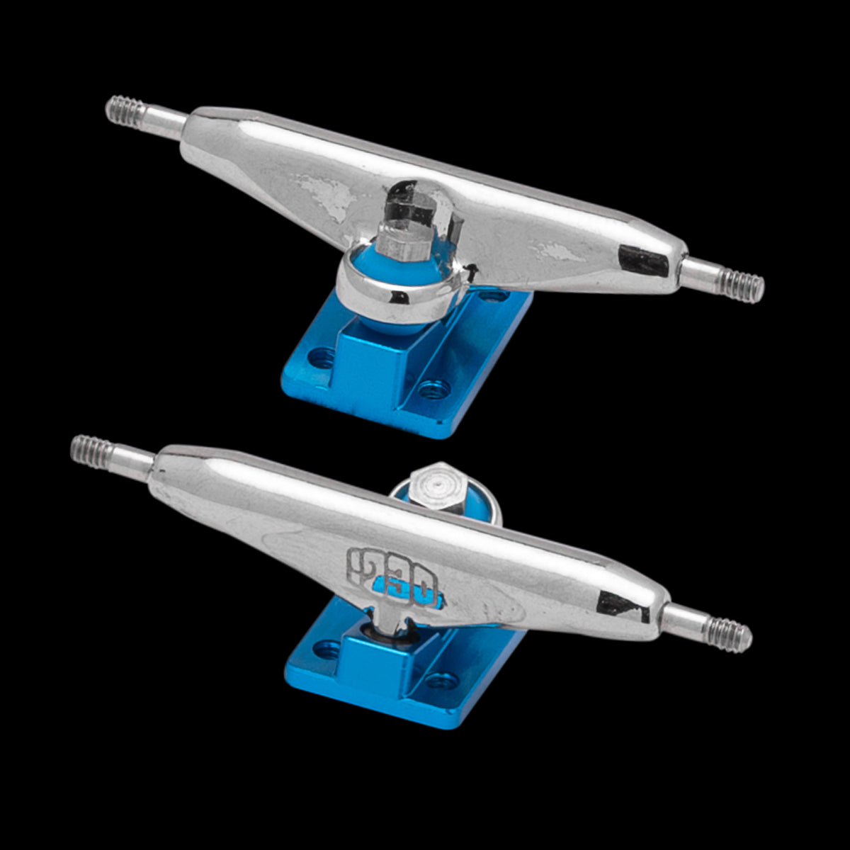 DeliDecks 32mm Fingerboard Trucks - Hex Hybrid Trux for Tech Deck & Finger Skateboarding - Perfect for Tricks, Stunts & Mini Skateboard Practice