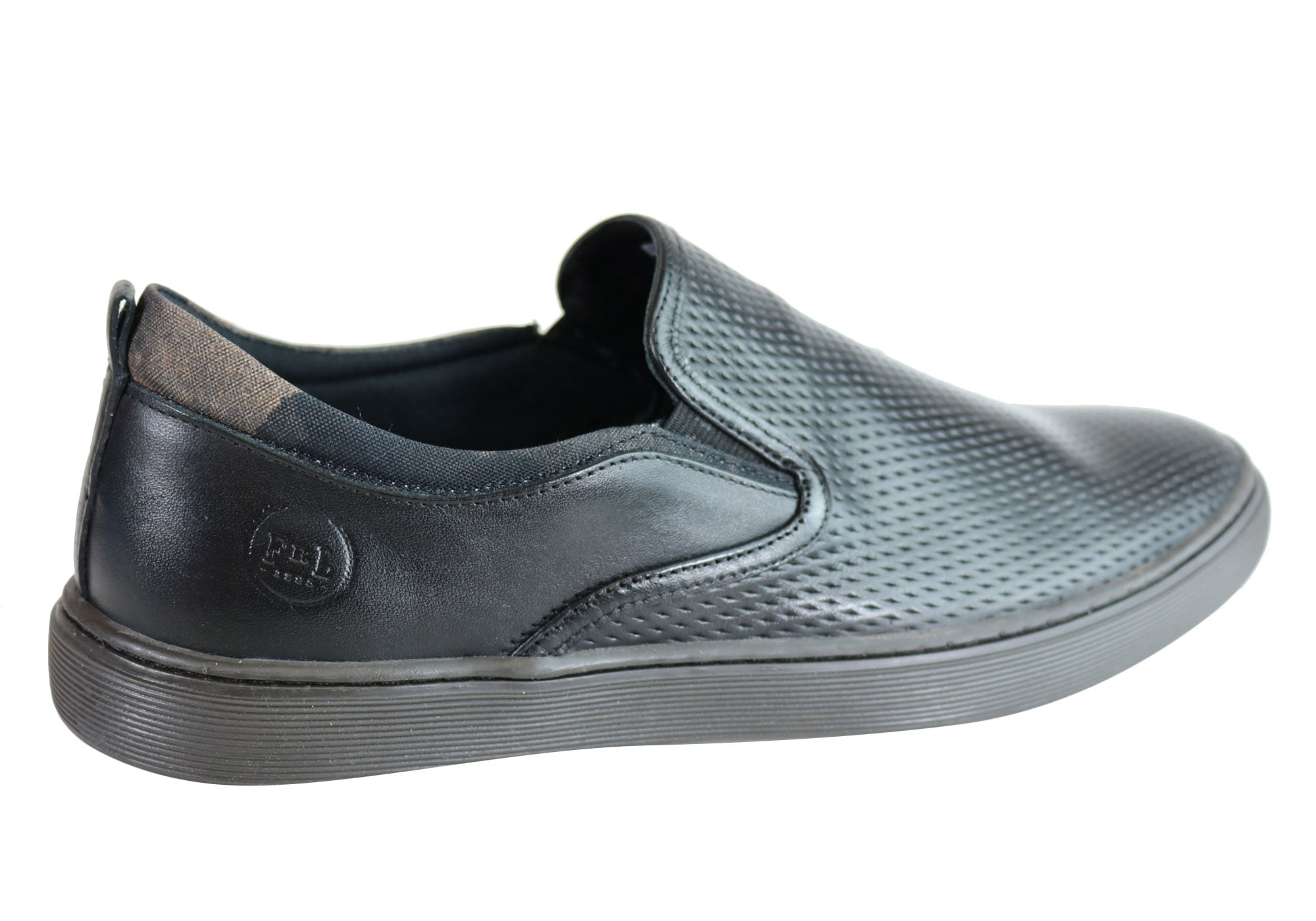 Ferricelli Atlas Men's Leather Casual Shoes - Cushioned Comfort, Handcrafted in Brazil - Perfect for Walking, Travel & Everyday Wear