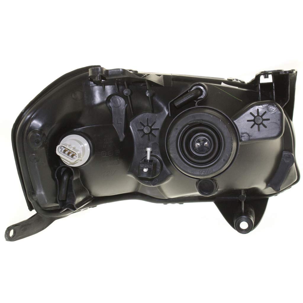 2001-2004 Mazda Tribute Replacement Headlight Assembly - Driver & Passenger Side with Bulbs Included (MA2502126 & MA2503126) - Direct Fit for EC01-51-040L & EC02-51-030 - Perfect for Night Driving & Enhanced Visibility