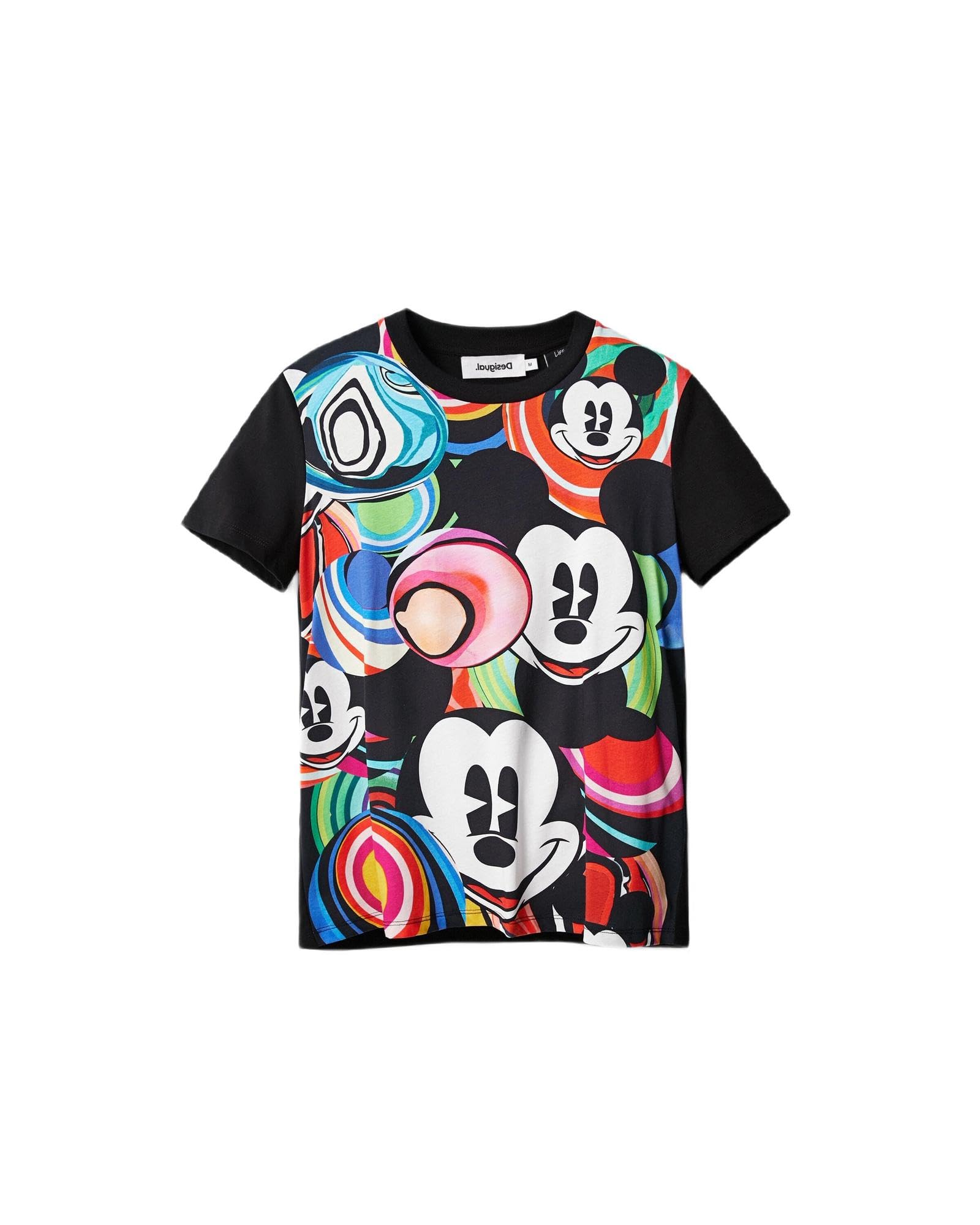 Desigual Women's Fashion T-Shirt - Soft Cotton Short Sleeve Casual Tee for Everyday Wear | Perfect for Outfits, Layering & Summer Styles