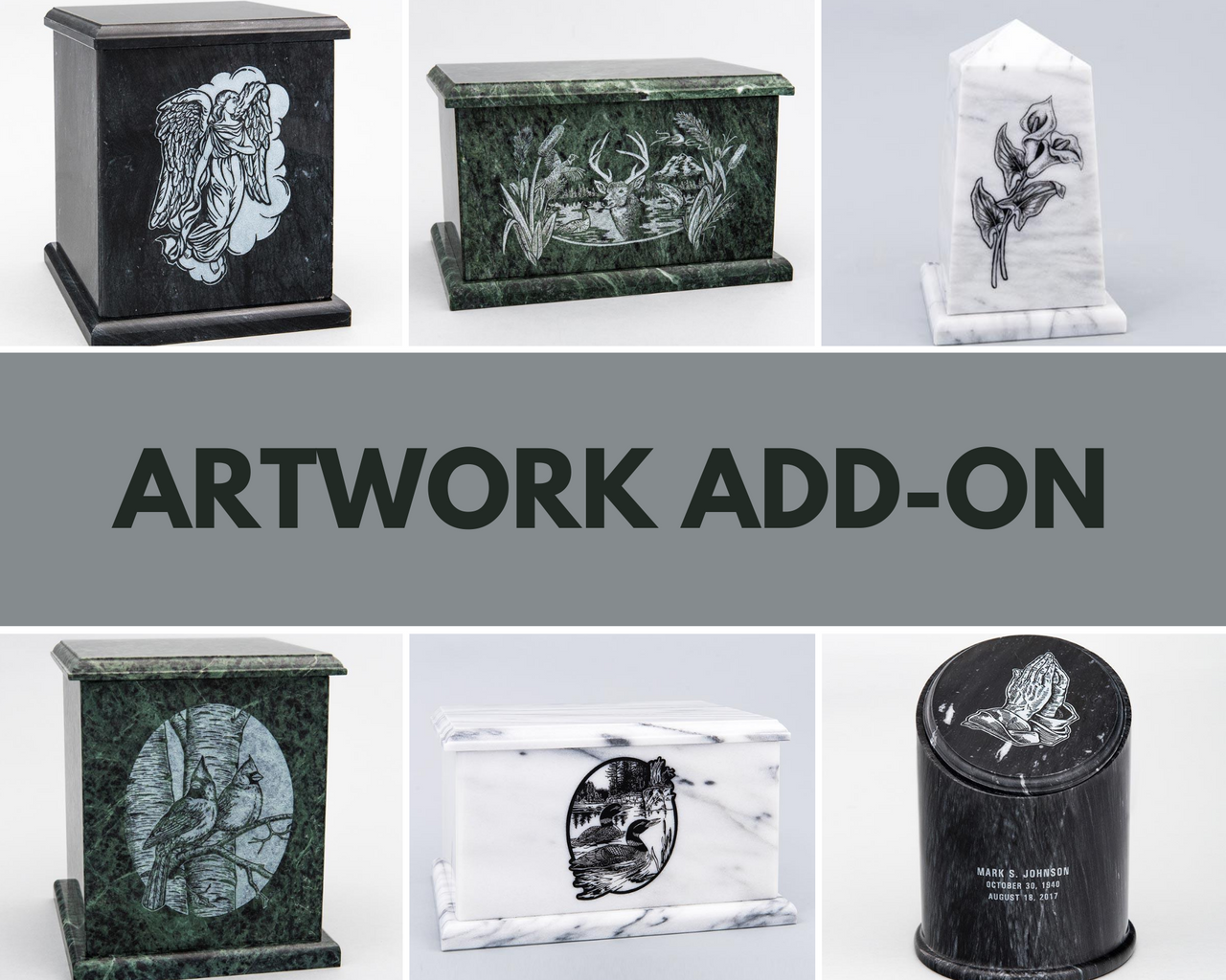 Natural Marble Stone Urns - Handcrafted Artwork for Home Decor, Memorials & Garden Accents | Premium Quality & Elegant Design