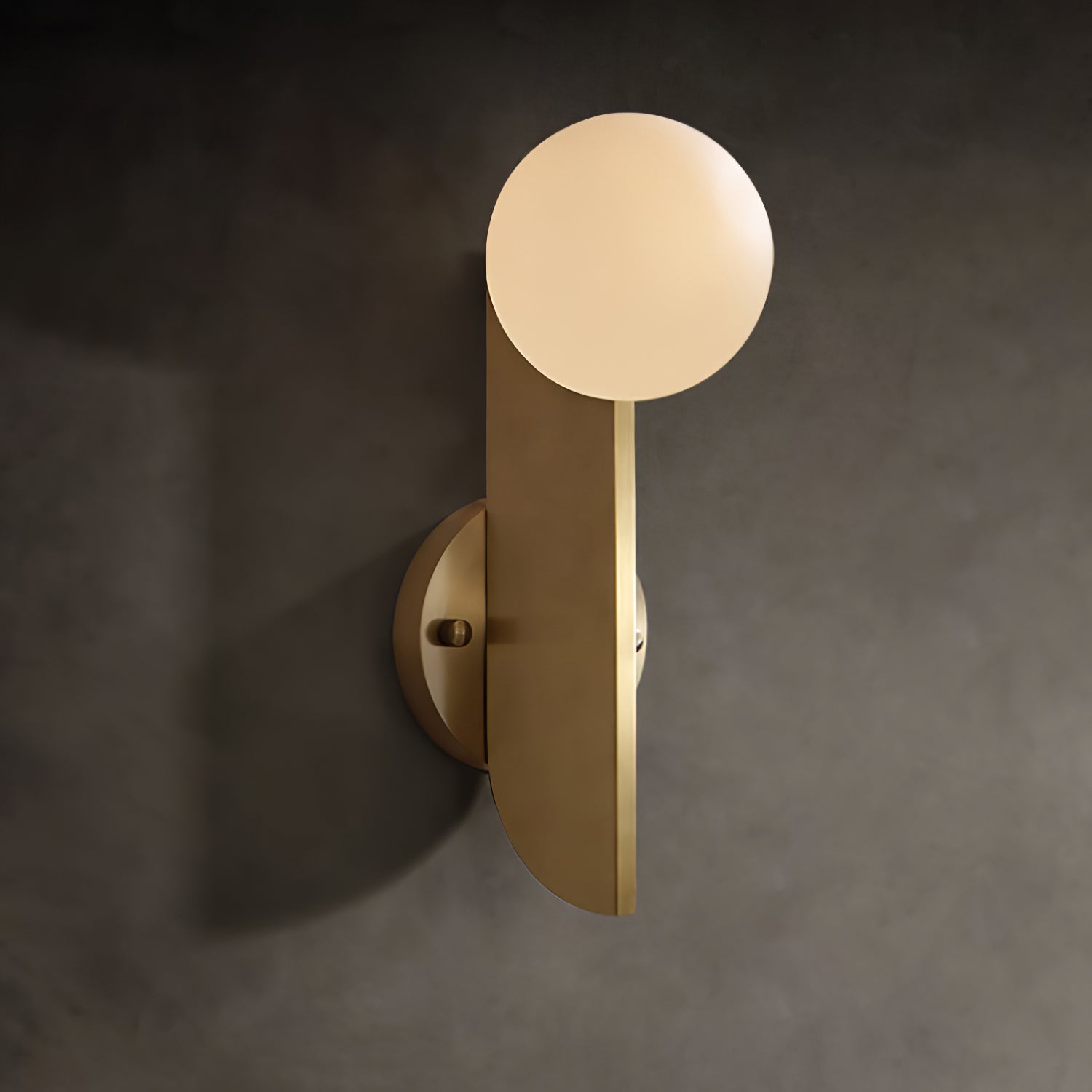 Bower Sconce Wall Light - Modern LED Wall Sconce for Bedroom, Living Room & Hallway - Energy Efficient Indoor Lighting Fixture