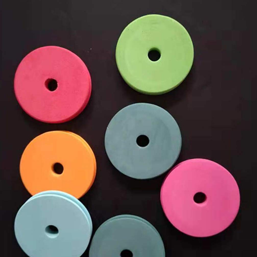 10pcs Fishing Line Spools - Foam Spool Winding Plates for Fishing Leaders & Snell Rigs (Random Colors) | Great for Freshwater & Saltwater Fishing, DIY Tackle Organization