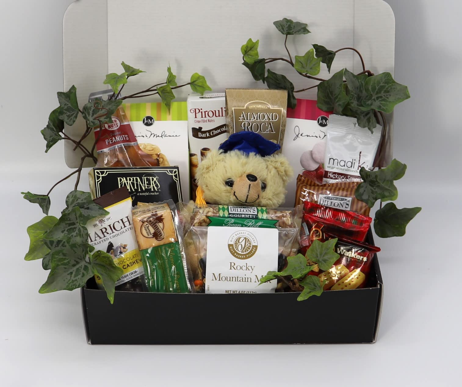 Graduation Gift Basket - Large Congrats Grad Gift Box with Premium Treats & Snacks - Perfect for Graduation Parties & Celebrations