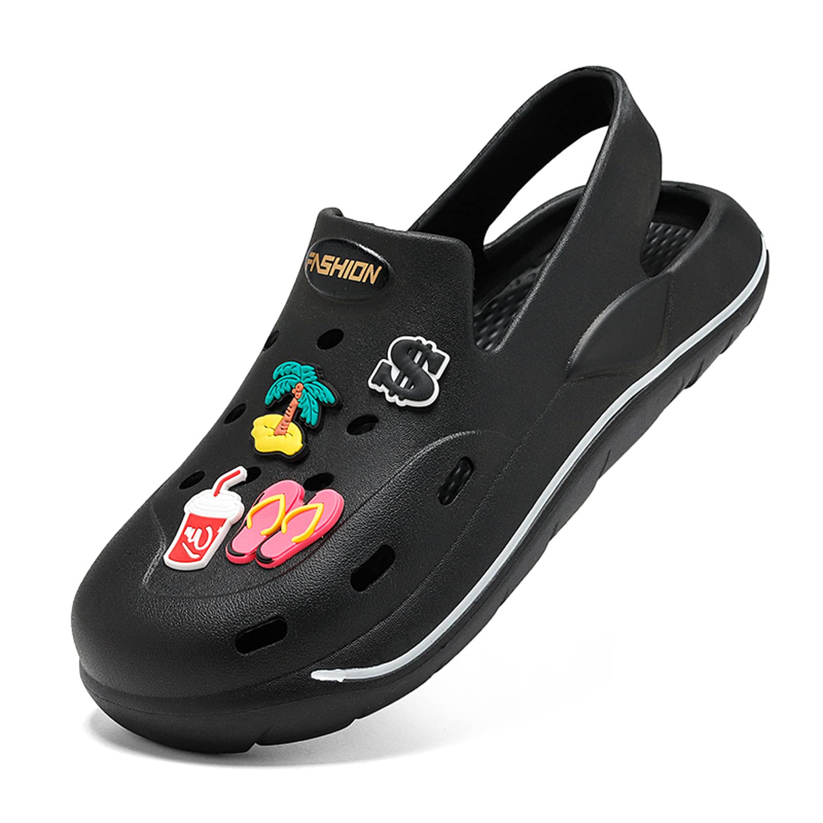 **Breathable Unisex Garden Clogs - Comfortable Slip-On Beach Sandals for Women & Men | Perfect for Summer, Gardening & Outdoor Activities**