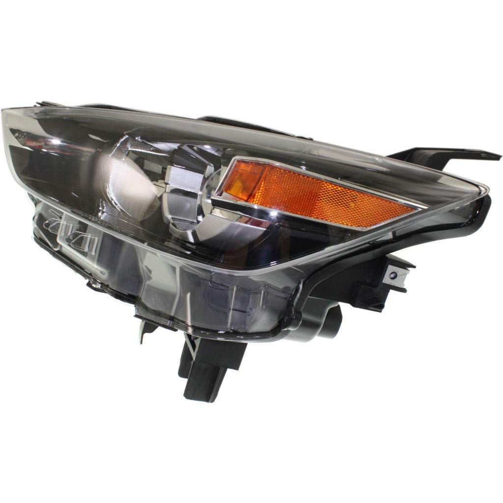 Replacement Headlight Assembly for Mazda CX-3 2016-2022 - Driver Side (Left) CAPA Certified - Fits Part Numbers MA2518173, MA2518173C, 191275316085, DB4G510L0 - Perfect for Night Driving & Foggy Conditions