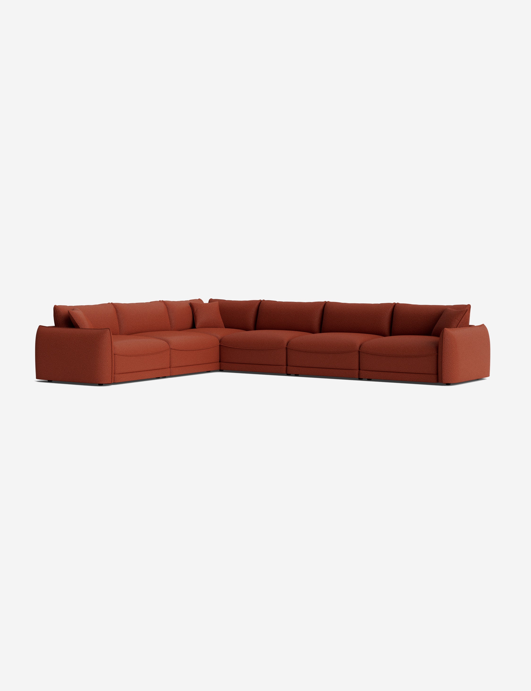 Balmer Modular Corner Sectional Sofa - L-Shaped Couch with Reversible Chaise, Modern Living Room Furniture for Small Spaces - Perfect for Apartments, Condos & Cozy Homes